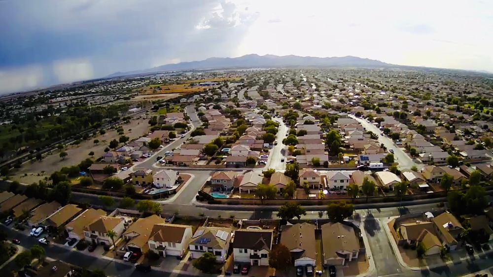 El,Mirage,As,Aerial,View,From,A,Drone,As,A