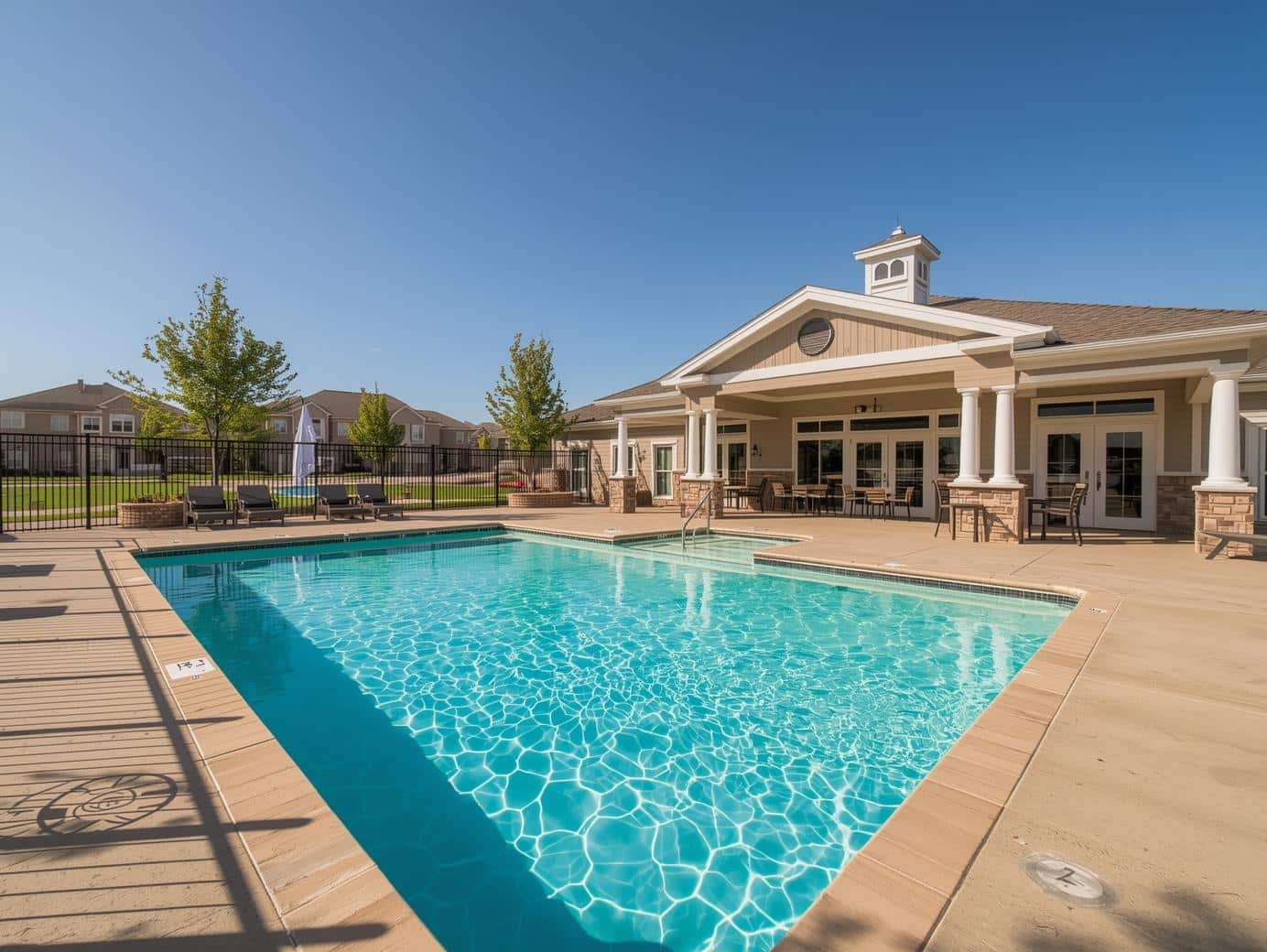 neighborhood amenities photo (pool clubhouse) to reflect hoa value