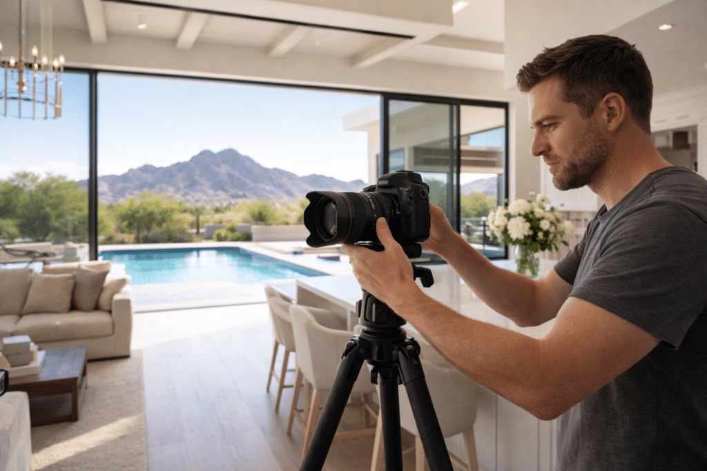 Real estate photographer captures Scottsdale luxury home