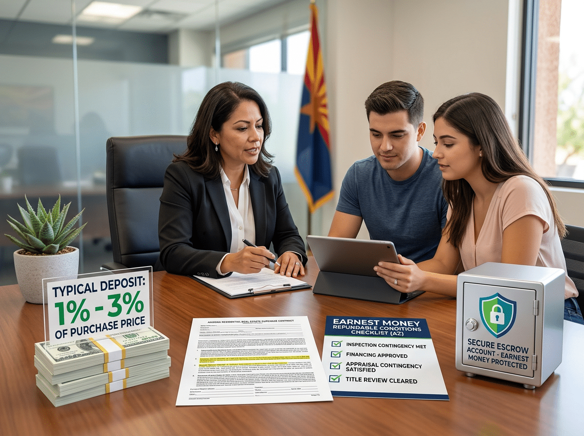 Earnest Money in Arizona What Buyers Should Know