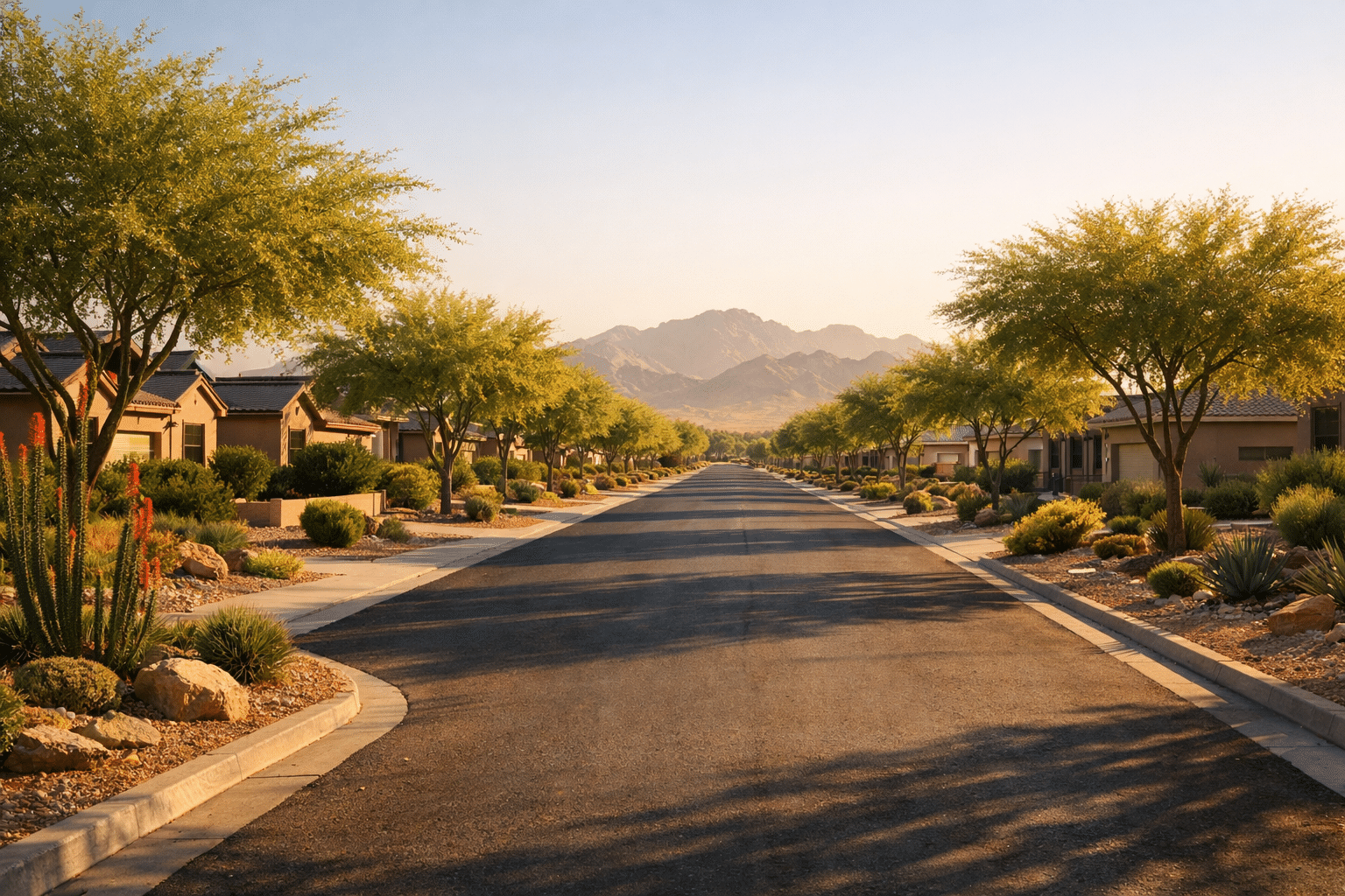 El Mirage AZ real estate West Valley neighborhood streetscape Palo Verde trees
