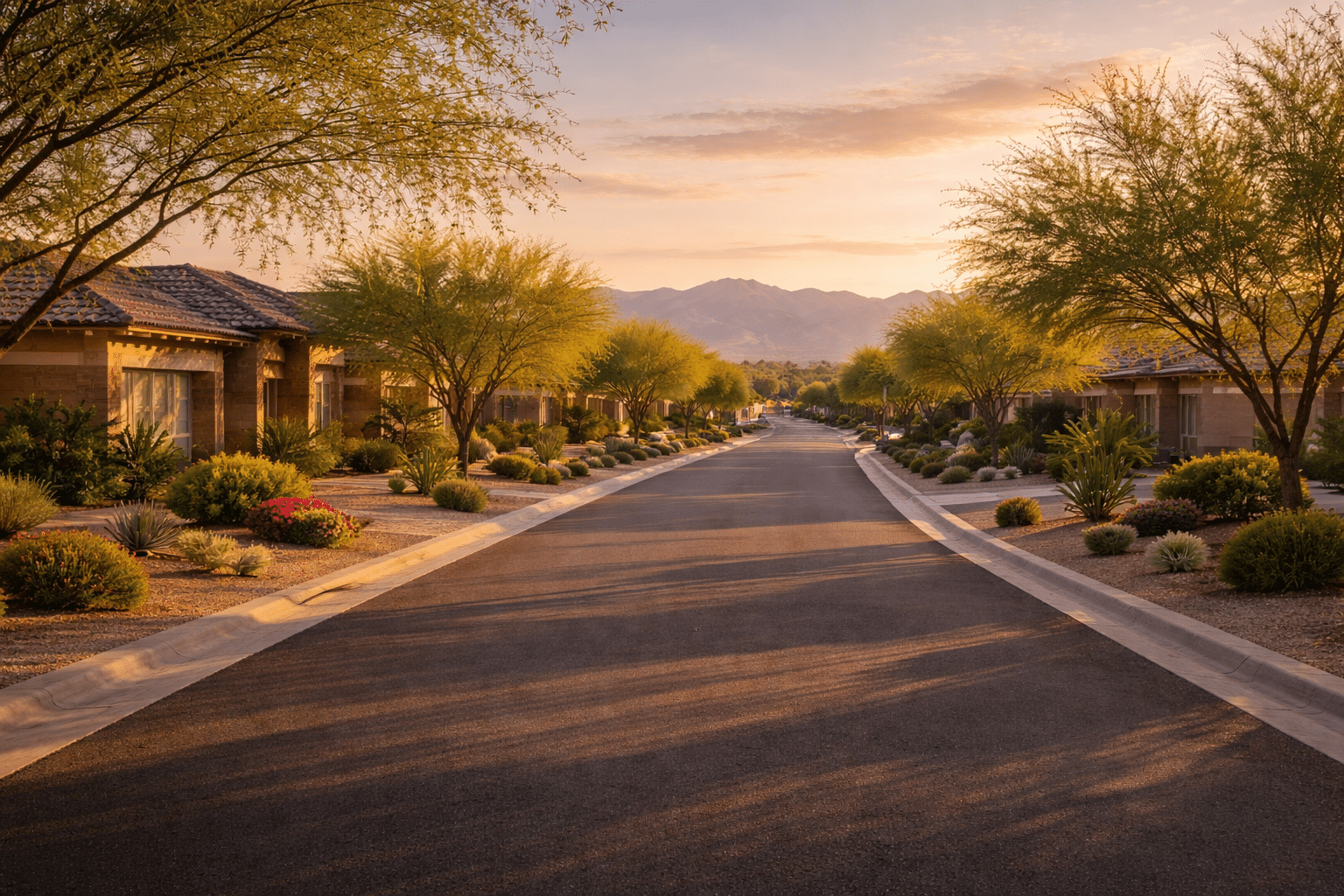 Goodyear AZ real estate seller market streetscape Palo Verde White Tank Mountains