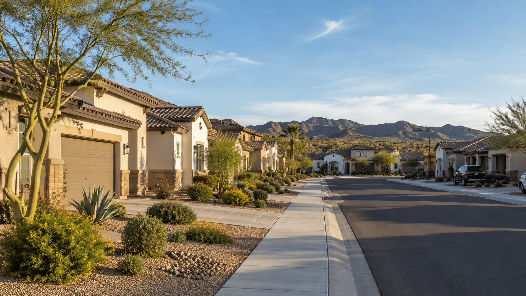 Phoenix Real Estate in North Gateway Village with newer homes along the I-17 corridor and master-planned community appeal - West Usa Realty