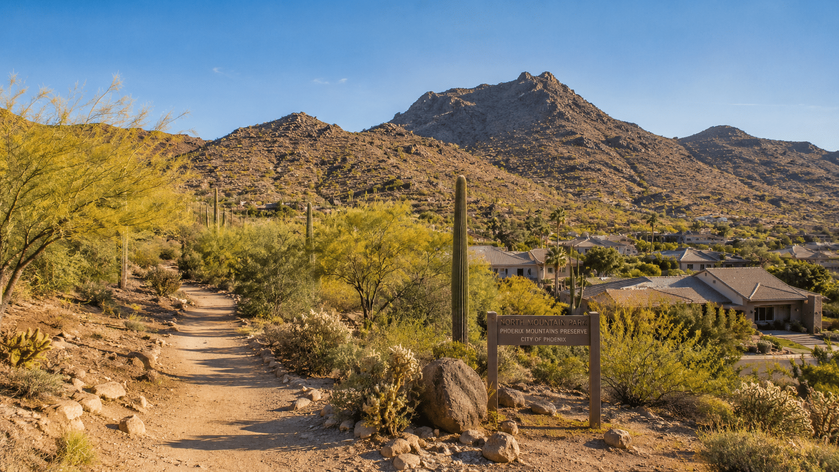 Phoenix Real Estate in North Mountain Village near North Mountain Park and the Phoenix Mountains Preserve trail system - West Usa Realty