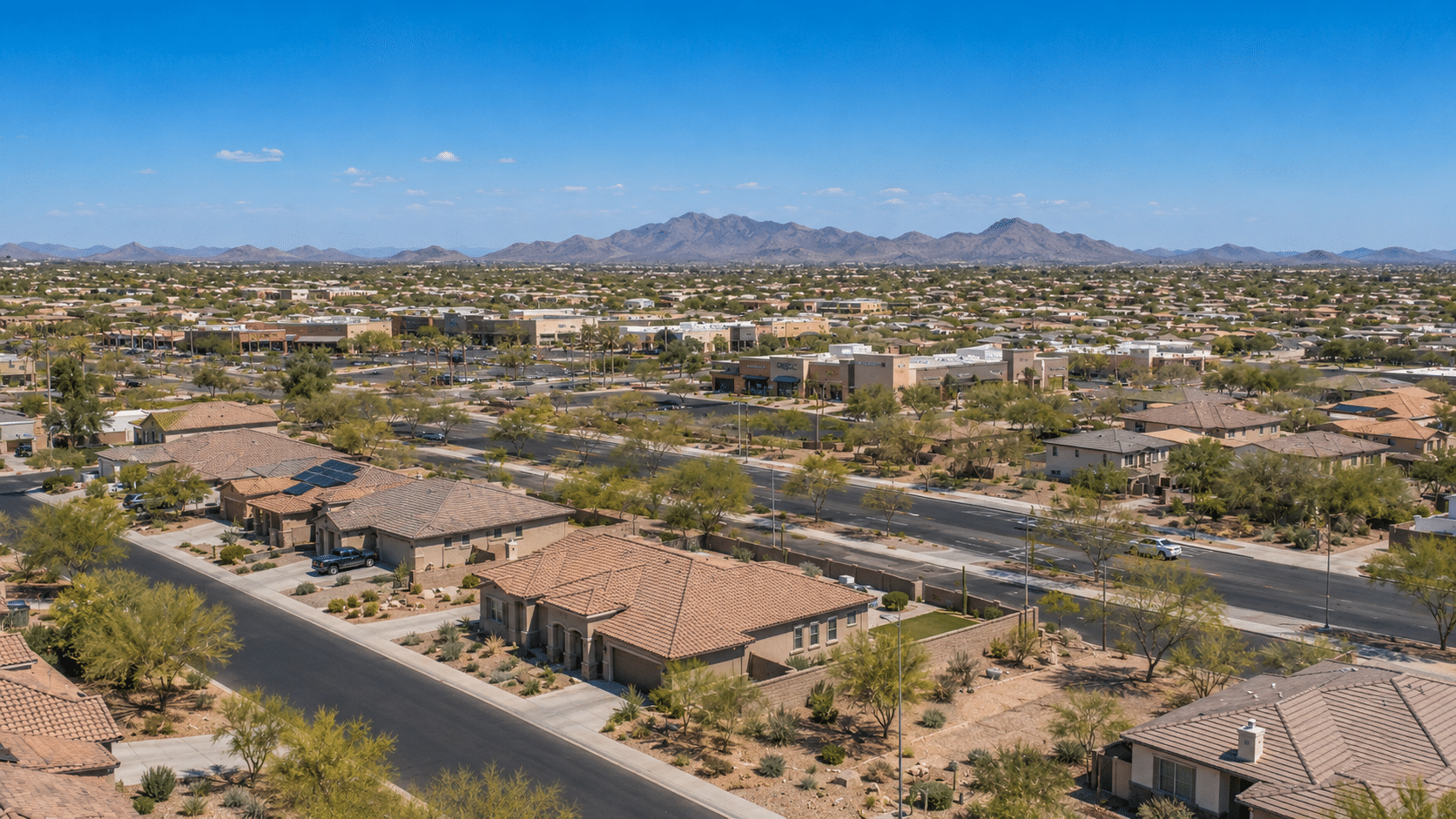 Phoenix Real Estate in Deer Valley Urban Village with master-planned homes, desert mountain views, and north Phoenix setting - West Usa Realty