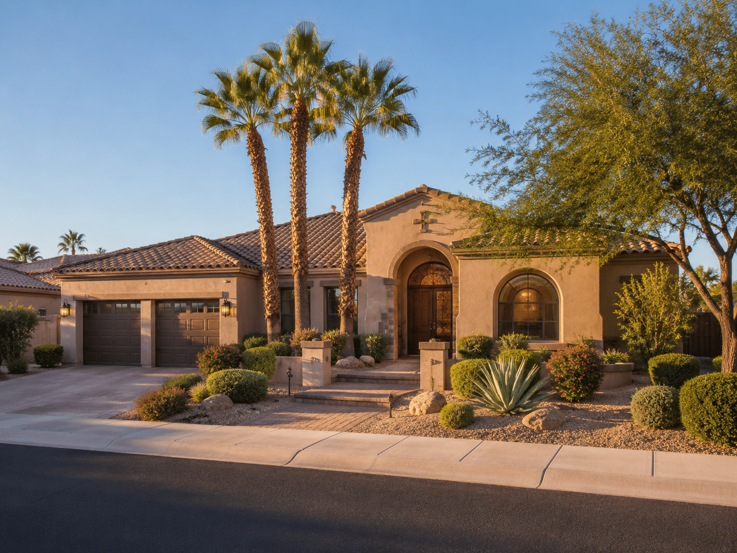 Homes for sale in Stonegate Scottsdale gated neighborhood aerial