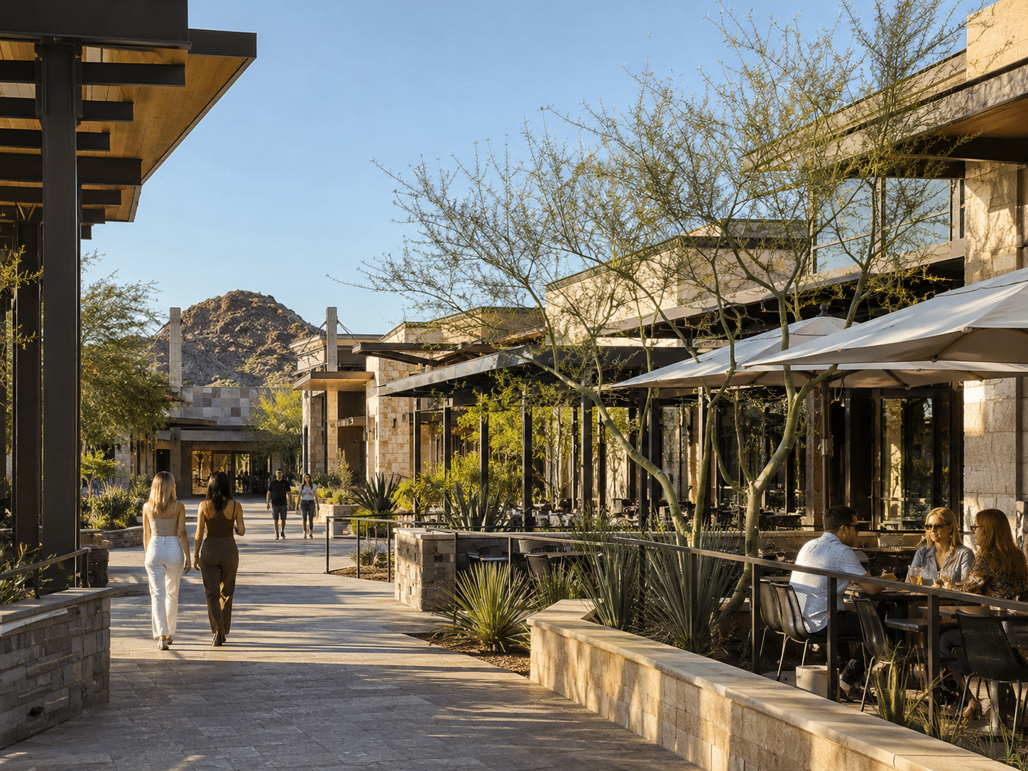 Storyrock North Scottsdale gated community entrance 128th Street