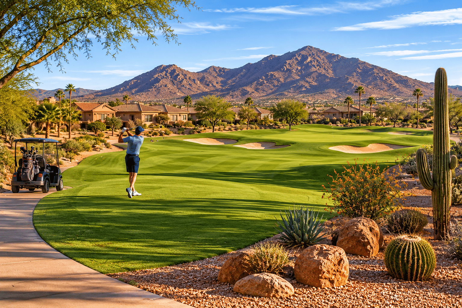 Aguila Golf Course Cesar Chavez Park Laveen Arizona