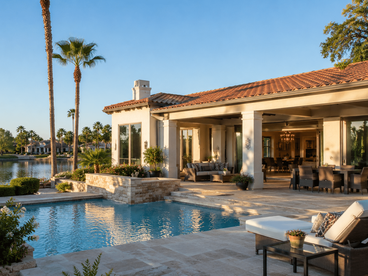 Scottsdale Ranch homes for sale in Scottsdale with private pool, covered patio, and upscale outdoor living space - West Usa Realty