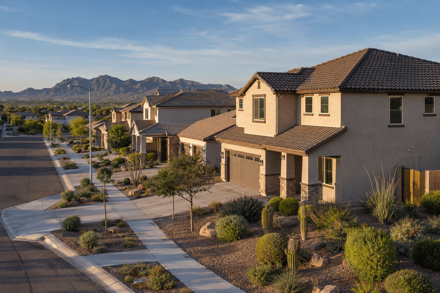 Laveen Farms community aerial view southwest Phoenix Maricopa County