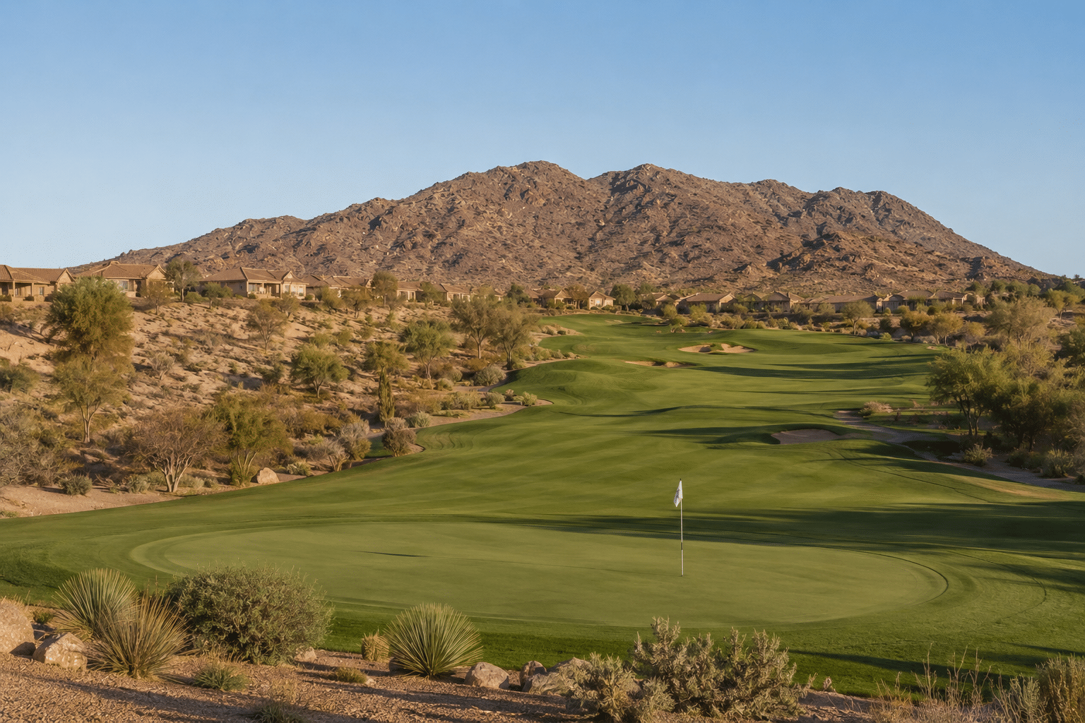 The 500 Club at Adobe Dam golf course near Stetson Hills Phoenix Arizona