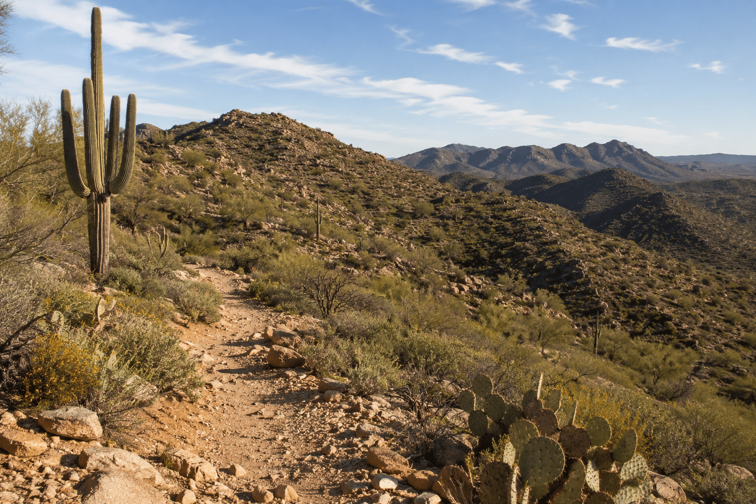 Cave Creek Real Estate in Tatum Ranch near Cave Creek Regional Park trails and Sonoran Desert scenery - West Usa Realty