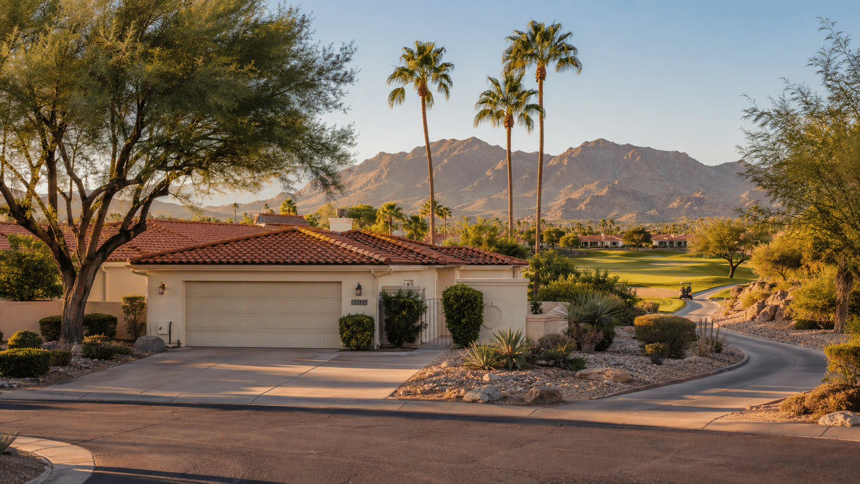 single-level detached home in Ahwatukee Retirement Village