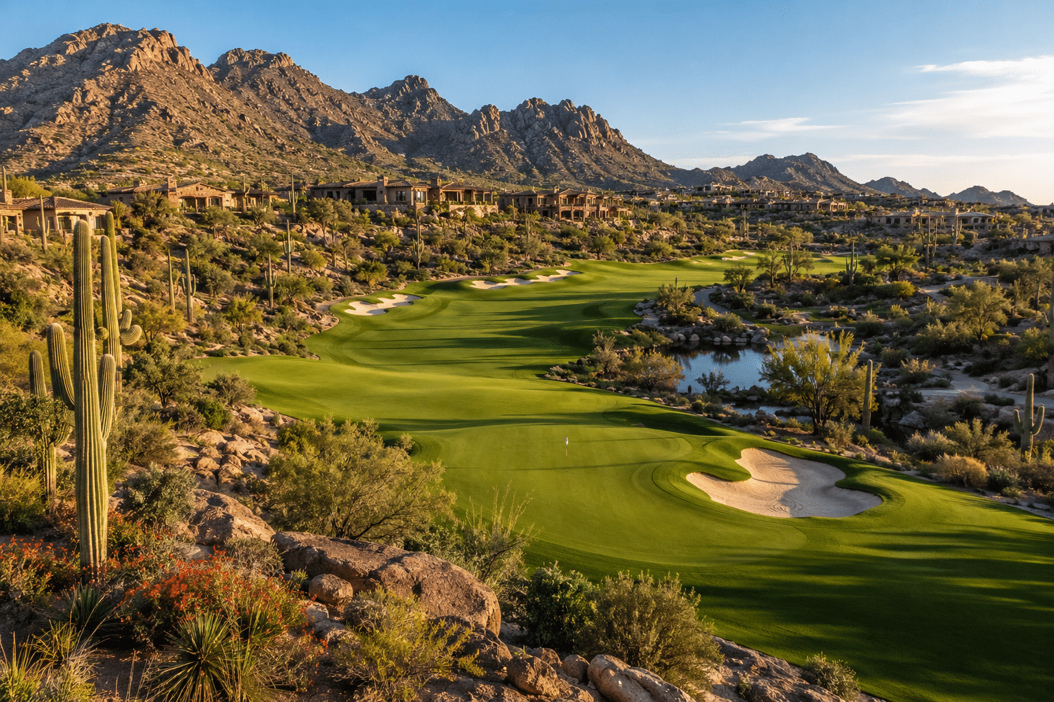 Silverleaf Club Tom Weiskopf championship golf course Horseshoe Canyon
