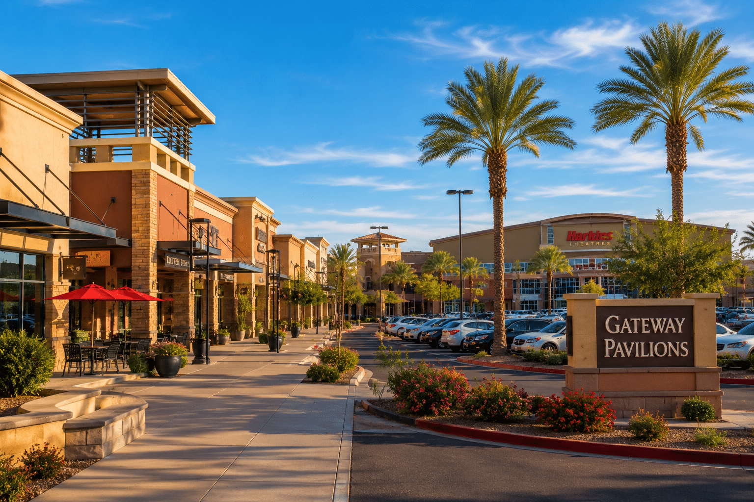 Gateway Pavilions shopping center serving Dysart Ranch Avondale Arizona