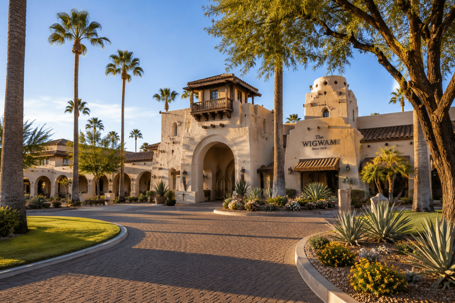 Litchfield Park downtown Wigwam Resort historic resort exterior