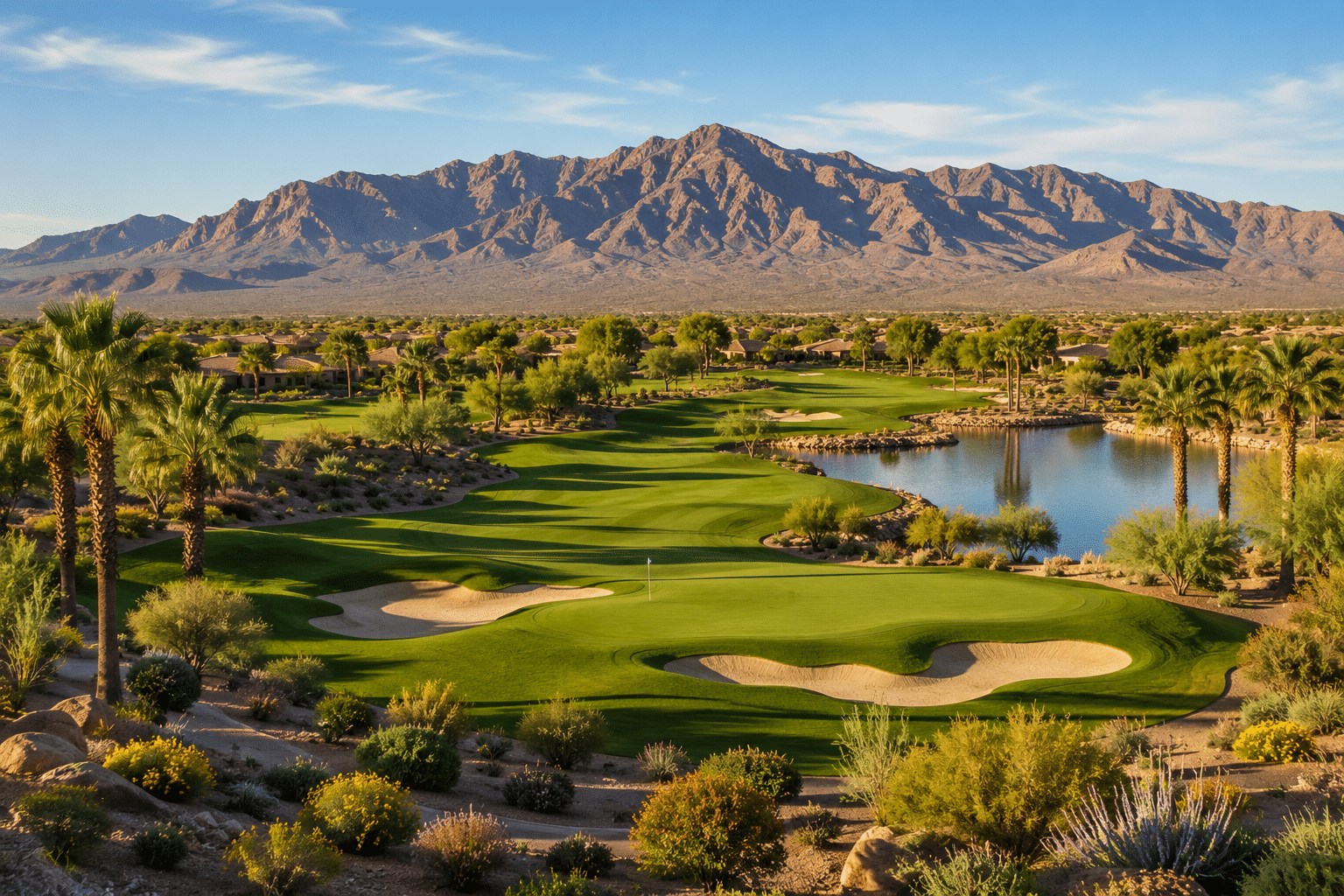 PebbleCreek Eagle's Nest golf course White Tank Mountain views