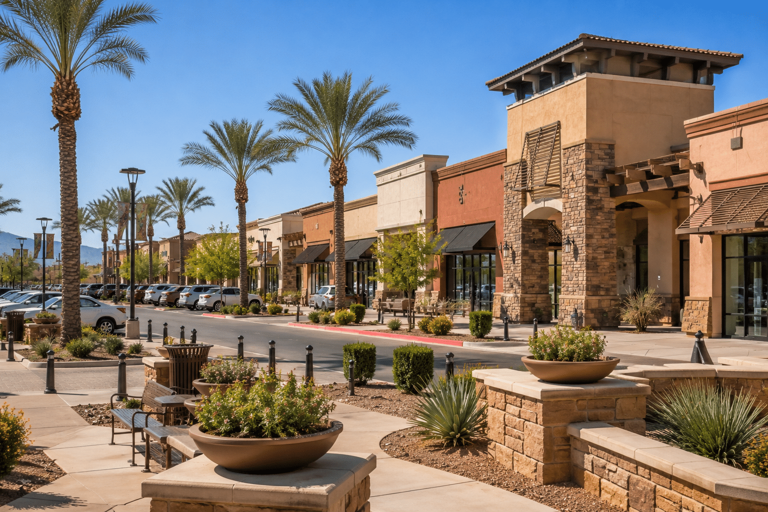 Promenade at Casa Grande shopping center retail district