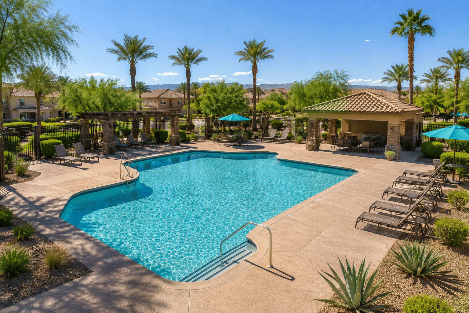 Glennwilde community pool heated year-round Maricopa