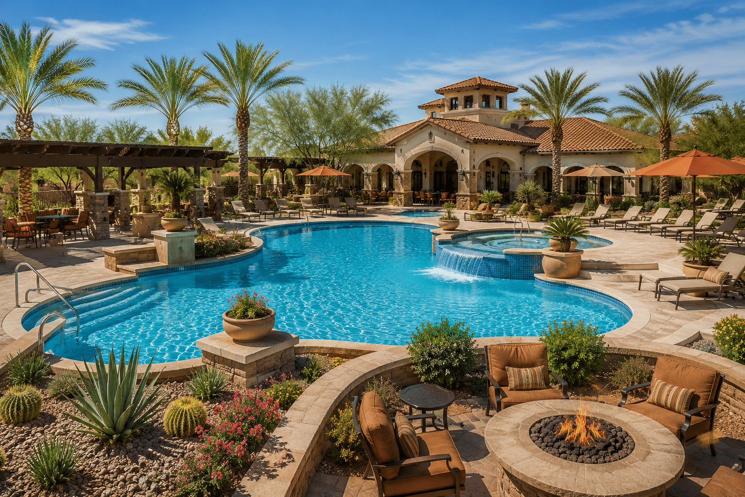 Province Maricopa Arizona resort-style outdoor pool and patio
