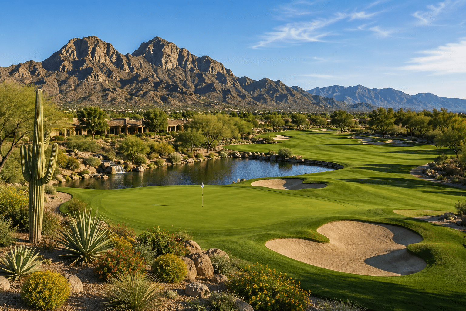 Stonecreek Golf Club Paradise Valley Village championship course mountain views