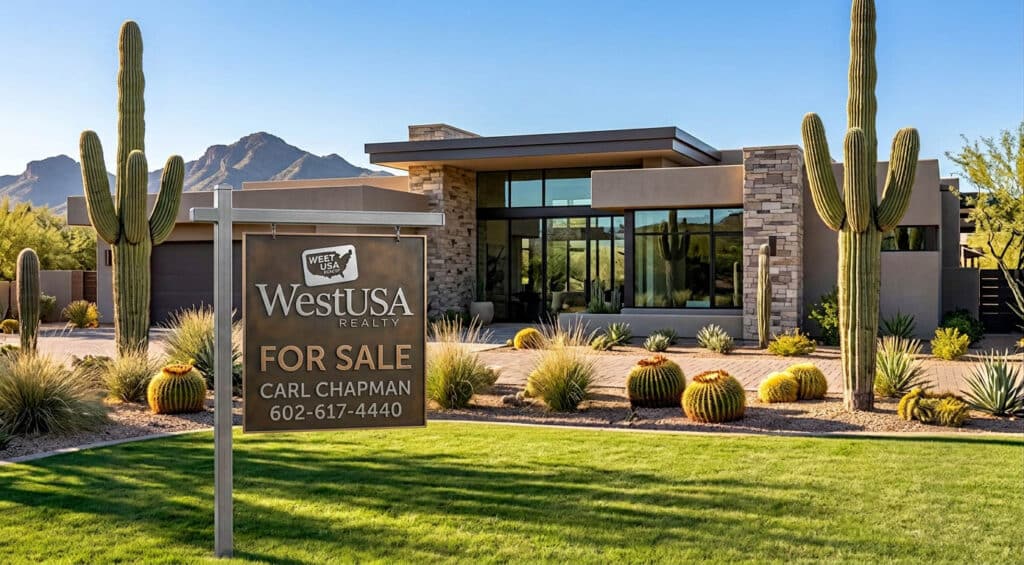 Carl Chapman, REALTOR West USA Realty sign